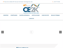 Tablet Screenshot of ce2k.mx